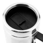 Dioche Bouilloire Suuonee Electric Kettle, 350ML + 150ML Stainless Steel Car Kettle Electric Coffee Tea Thermos Cup auto coffret