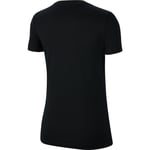 Nike Dri Fit Park Short Sleeve T-shirt Black S Woman