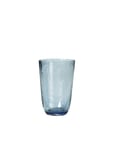 Drikkeglas 'Hammered' Home Tableware Glass Drinking Glass Blue Broste Copenhagen