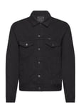 Garment-Dyed Denim Trucker Jacket Jeansjacka Denimjacka Black Polo Ralph Lauren