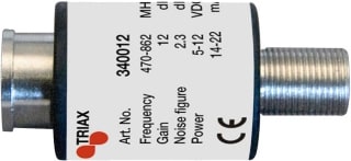 Triax Mikro UHF antenneforsterker (12 dB) 5-12V