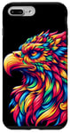 Coque pour iPhone 7 Plus/8 Plus Illustration animale griffin cool esprit tie-dye art
