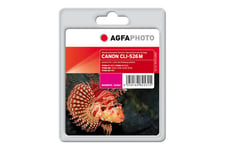 AgfaPhoto - magenta - kompatibel - blækpatron (alternativ til: Canon 4542B001, Canon CLI-526M)