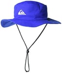Quiksilver Men's Bushmaster Sun Protection Floppy Visor Bucket Hat, Nautical Blue, XXL