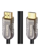 4K Fiber Optic HDMI Cable 10M HDMI Lead-Ultra High-Speed 18Gbps v2.0b Cord Support 4K@60Hz, 4:4:4, 3D/ 4K HDR HDCP 2.2, Video UHD 2160p, HD 1080p, Roku Box, Xbox One X, Home Theater, PS4, PS3 - IBRA