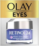 Olay Eyes Retinol 24 Night Eye Cream 15ml , NEW PACK