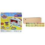 Play-Doh Kitchen Creations Magical Oven Play Food Set for Kids 3 Years and Up with Lights, Sounds, and 6 Colors & 24 Pack