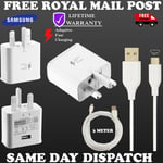 Genuine Samsung Fast Charger Adapter 3m Usb-c Cable For Galaxy S10 S10e S10+plus