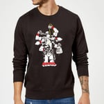 Marvel Deadpool Multitasking Sweatshirt - Black - XXL