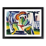 Home Garden Vol.2 By Henry Lyman Sayen Classic Painting Framed Wall Art Print, Ready to Hang Picture for Living Room Bedroom Home Office Décor, Black A3 (46 x 34 cm)