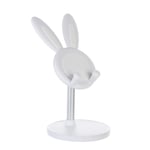 lefeindgdi Ears Cute Bunny Tablet Stand, Adjustable Rabbit Ears Phone Holder, Phone Holder Mobile Phone Accessories Desktop Rack for Phone