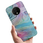 OnePlus 7T - Skal/Mobilskal Målarfärg Mönster