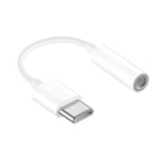 Adaptateur Micro USB Type C vers Jack 3.5 femelle blanc