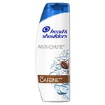 Head & Shoulders Shampooing Antipelliculaire Anti-Chute, à la caféine, Jusqu’à 100% des pellicules éliminées, Cliniquement Prouvé, Testé Sous Contrôle Dermatologique, 6x285ml