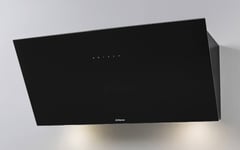 Airforce V1 60cm Angled Wall Mounted Cooker Hood-Black glass finish