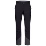 Bergans Women's Senja Hybrid Softshell Pant  Black Long XL, Black