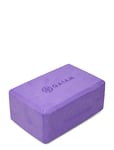 Gaiam Purple Block *Villkorat Erbjudande Accessories Sports Equipment Yoga Blocks And Straps Lila