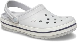 Crocs Womens Flat Sandals Crocband Slip On grey UK Size 5