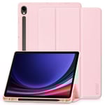 Tech-Protect Galaxy Tab S9 FE Fodral med plats för pennna - Rosa