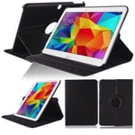 WiTa-Store Cover Case for Samsung GALAXY Tab 4 10.1 Inch SM-T530 T531 T533 T535 Smart Cover Slim Case Stand Flip (Black)