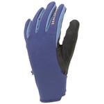 SealSkinz Sealskinz Waterproof All Weather Gloves with Fusion Control - Navy Blue / Black Yellow Large Blue/Black/Yellow