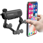 i-Tronixs® Car Gravity Air Vent PHONE HOLDER with Upgraded Hook Clip Auto Lock Hands-Free Dashboard Air Vent Car Phone Mount Stand Cradle (Compatible with Samsung Galaxy A42 5G)