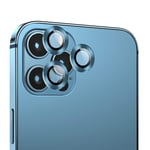 Bewahly Camera Lens Protector for iPhone 12 Pro [3 Packs], High Definition Tempered Glass Camera Protector, Pacific Blue