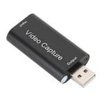 HDMI Video Capture Card,Game Capture Card Audio Capture Adapter HDMI to USB Record Capture Device for Streaming Live Broadcasting Video Conference