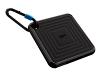 SILICON POWER PC60 - SSD - 256 GB - extern (portabel) - USB 3.2 Gen 2 - 256 bitars AES - svart