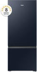 Haier 433L Bottom Mount Fridge/Freezer Black