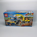 Lego City Sweeper & Excavator (60152) New and Sealed
