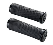 Sram MTB Locking Grips for Grip Shift Full Length 122 mm with Black Clamps and End Plug