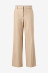 Selected FEMME - Byxor slfEliana HW Wide Pant - Beige