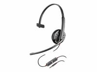 Plantronics Blackwire C215 Mono Headset with 3.5mm plug for PC, Mac, Smartphone