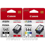 Canon PG-545XL Black & CL-546XL Colour Ink Cartridge For PIXMA MG2455 Printer