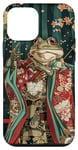 Coque pour iPhone 12 mini Kabuki Grenouille Kimono Culturel Japonais Animal Culturel
