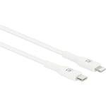 Manhattan - Câble usb usb-c® mâle, Connecteur Lightning 1.00 m blanc 394512 C926132