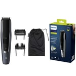 Philips Pro Beard Trimmer & Stubble With Self-Sharpening Metal Blades Waterproof