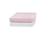 urra Jersey-laken 2-pakning 40 x 90 cm hvit/rosa - Bare i dag: 10x mer babypoints