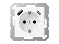 Jung A1520-15Cawwm, Typ F, 5 - 35 ° C, Plast, Ip20, 16 A, 50/60 Hz