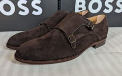 Hugo Boss Honord Monk sd shoes 10.5UK/44.5EU - All leather, made in Italy