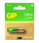 GP Batteries 4-pack Ultra Alkaline AA-batteri 15AU/LR6