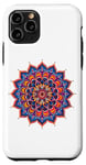 Coque pour iPhone 11 Pro Mandala Joli Mandala Coloré Méditer Yoga Cristaux Joie