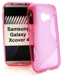S-Line Skal Samsung Galaxy Xcover 4 (G390F) (Hotpink)