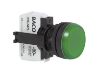 BACO L20SE10L Signallys med LED-element Rød 24 V/DC, 24 V/AC 1 stk