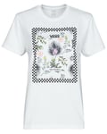 Vans Border Floral T-Shirt Girls JR White (Storlek M)