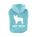 Designa Din Egen Hoodie Hundtröja - Ljusblå / 20 cm