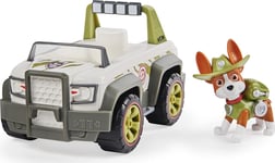 PAW Patrol Trackers Jungle Cruiser Vehicle with Collectible Figure, for Kids Age