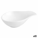 Skål Quid Chef Keramik Hvid 11 x 8 cm 12 enheder