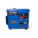 Hyundai - Groupe électrogène diesel 6500 w - démarrage électrique - Technologie avr - Triphasé